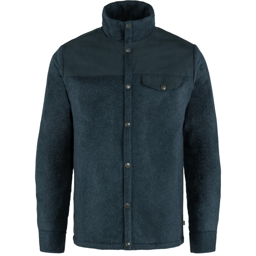 Fjällräven Navy Canada Wool Padded Jacket M