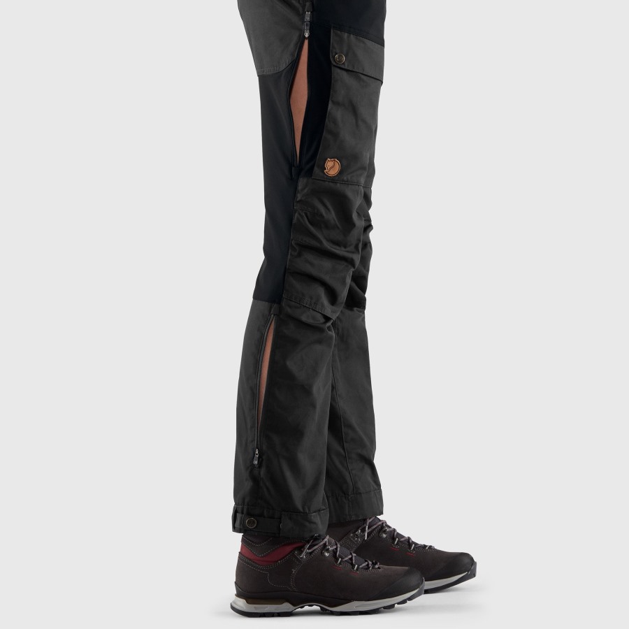 Fjällräven Timber Brown-Chestnut Keb Trousers Curved W Short