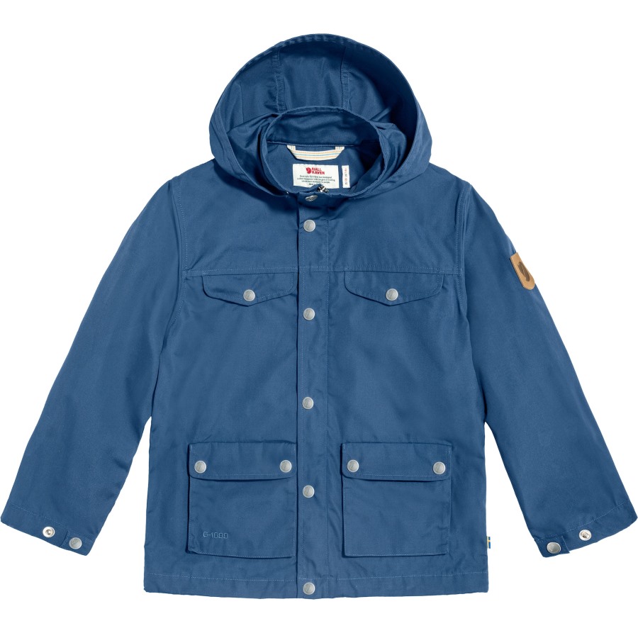 Deep Blue Fjällräven Kids Greenland Jacket