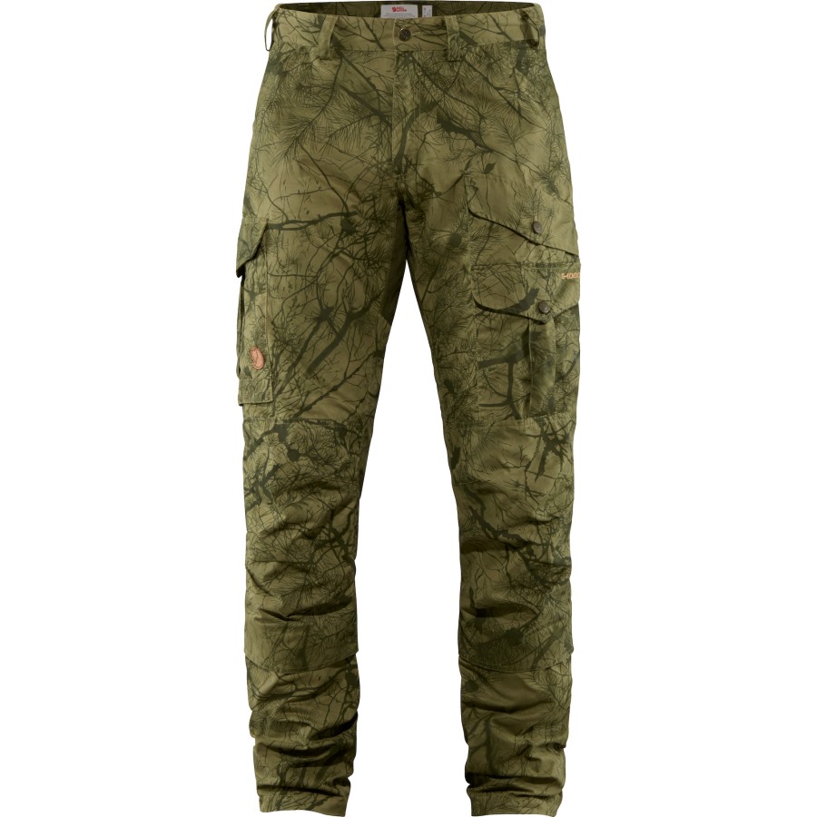 Barents Pro Hunting Trousers M Fjällräven Green Camo-Deep Forest