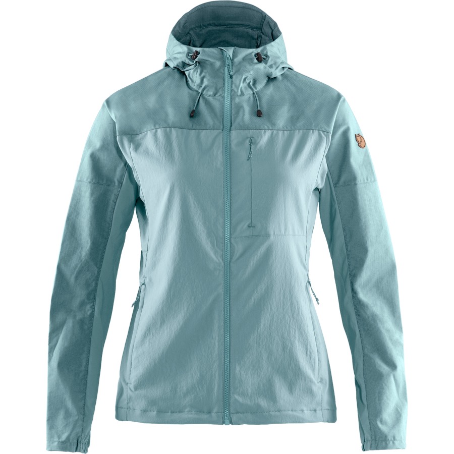 Mineral Blue-Clay Blue Fjällräven Abisko Midsummer Jacket W