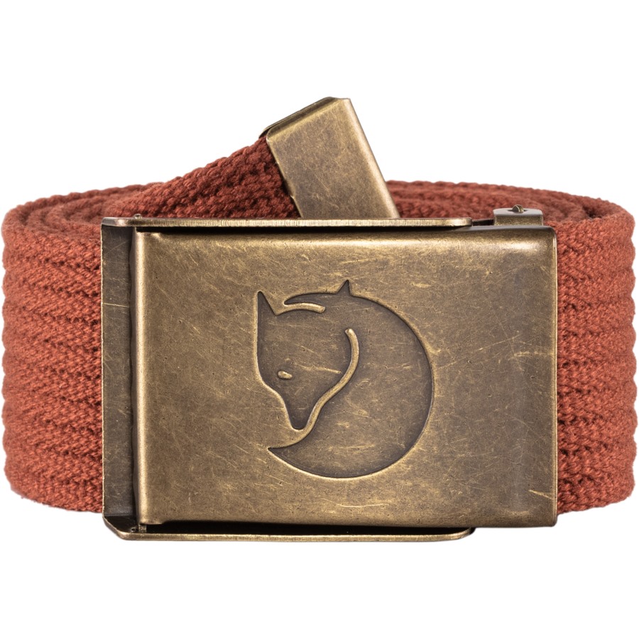 Fjällräven Autumn Leaf Canvas Brass Belt 4 Cm