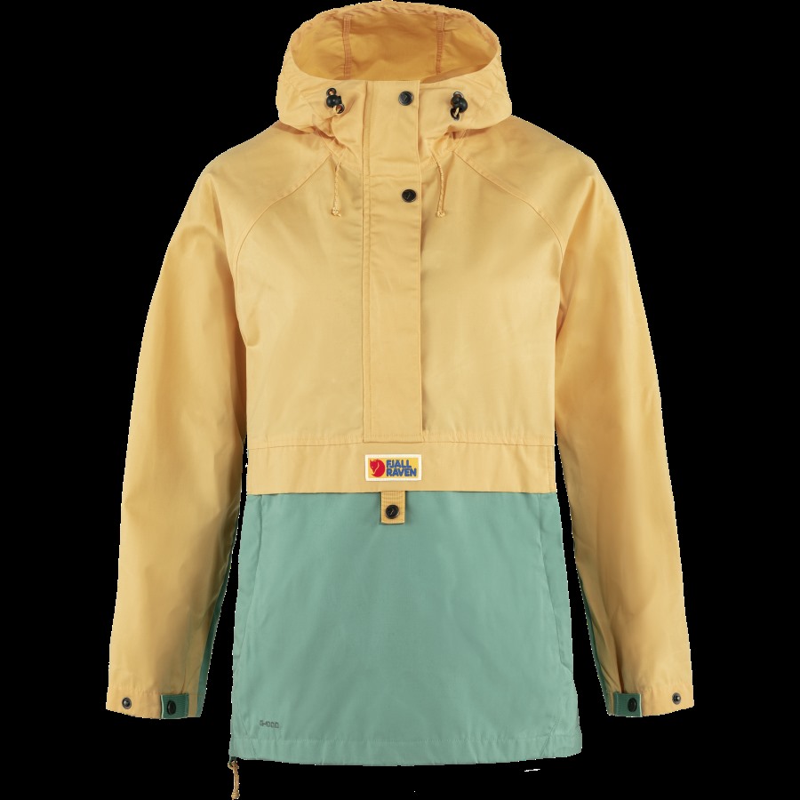 Fjällräven Mais Yellow-Aloe Green Vardag Anorak W