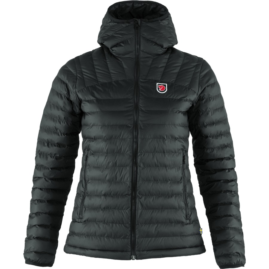 Expedition Lätt Hoodie W Fjällräven Black