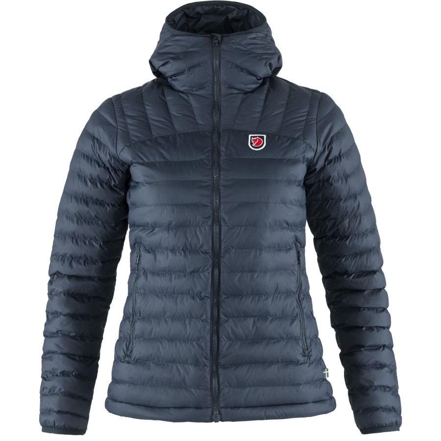 Navy Fjällräven Expedition Lätt Hoodie W