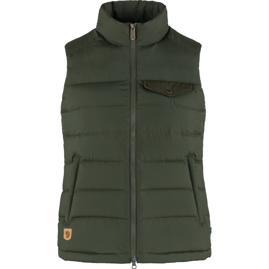 Deep Forest Greenland Down Liner Vest W Fjällräven