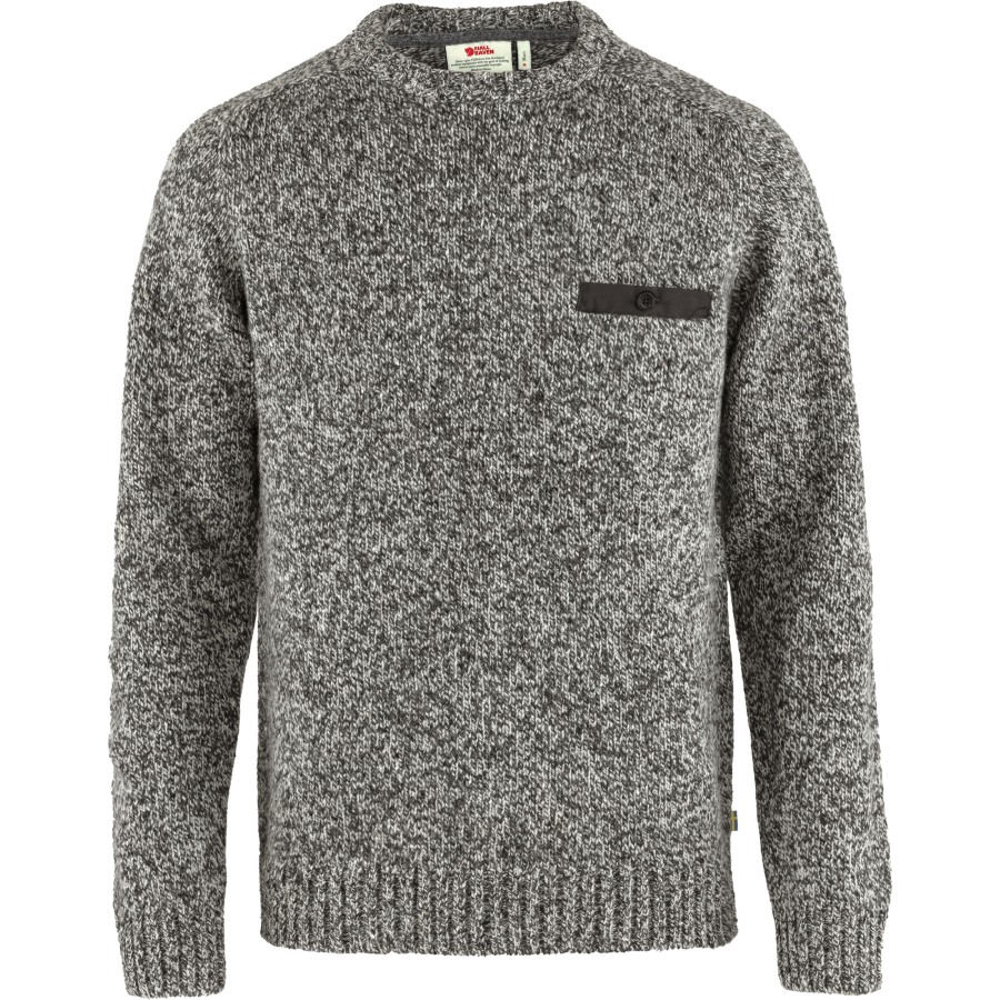 Lada Round-Neck Sweater M Fjällräven Grey