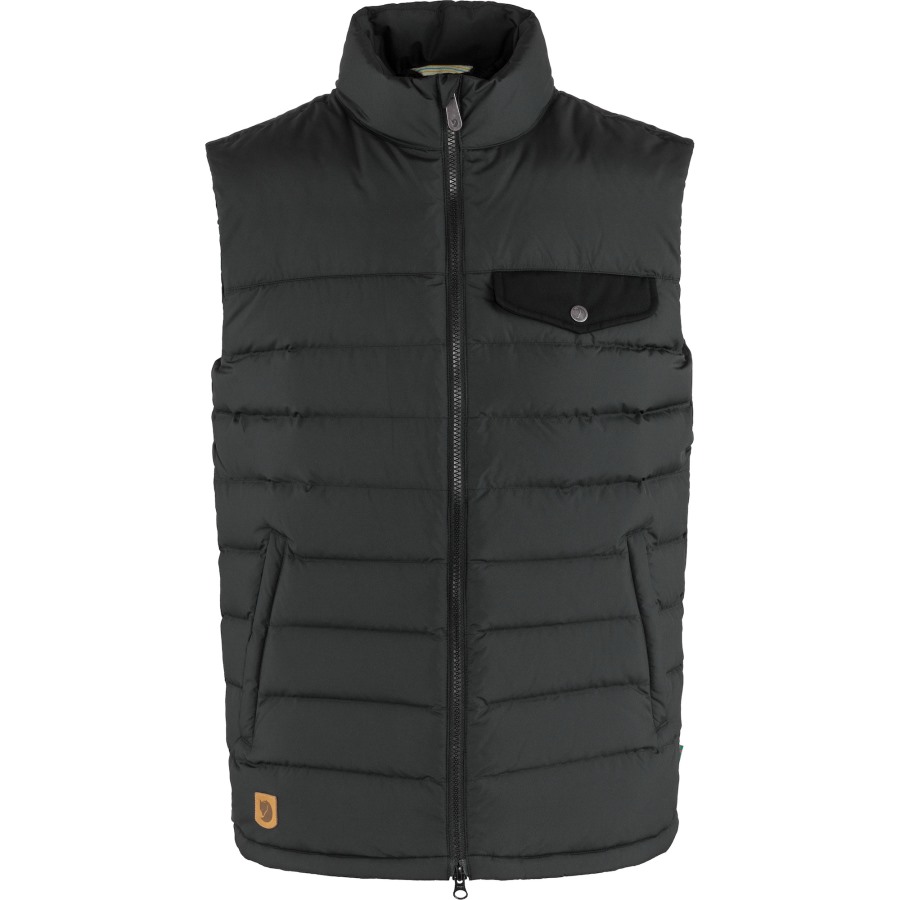 Black Fjällräven Greenland Down Liner Vest M