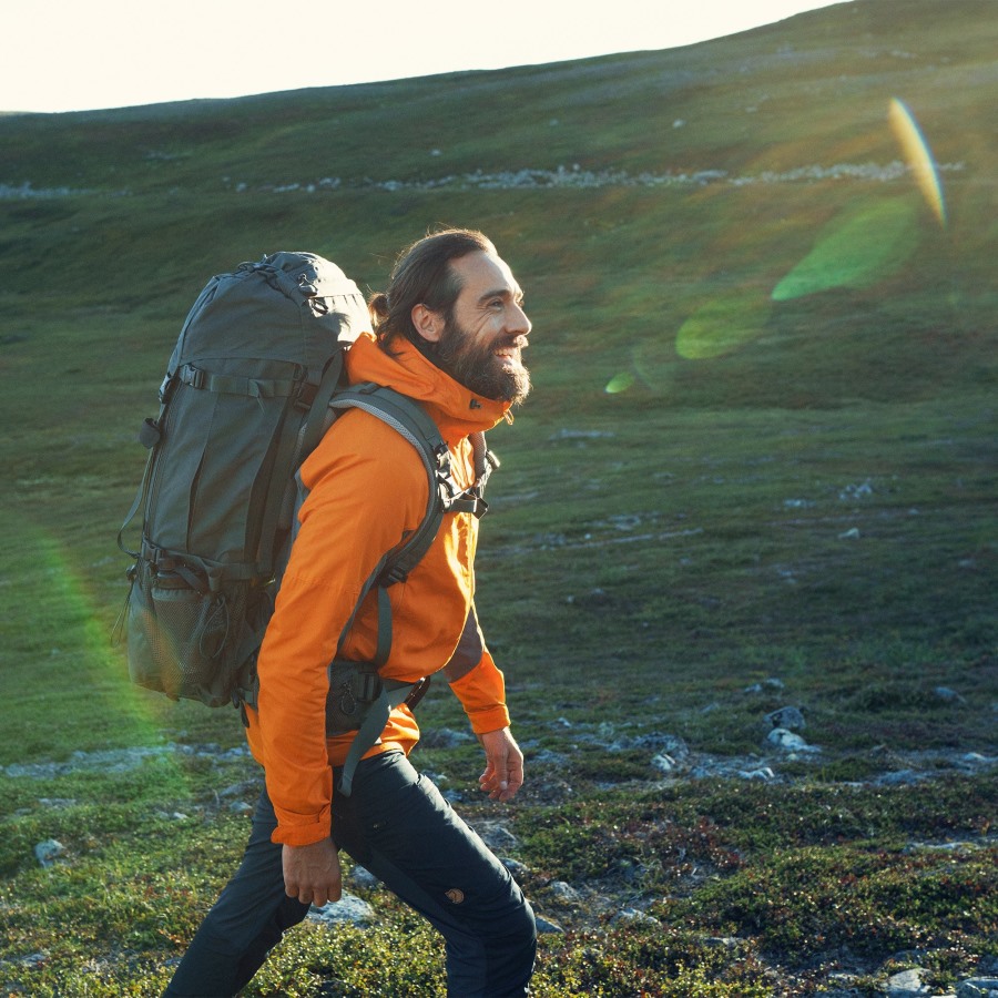 Abisko Lite Trekking Trousers M Reg Dark Grey Fjällräven