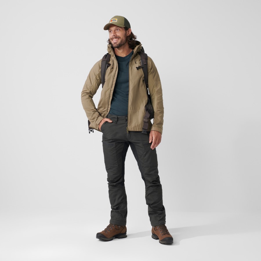 Abisko Lite Trekking Trousers M Reg Dark Grey Fjällräven