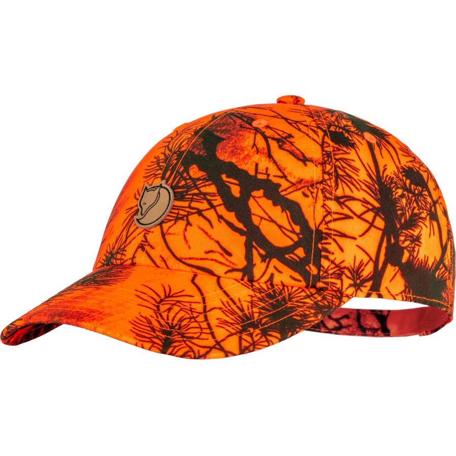Orange Camo Lappland Camo Cap Fjällräven