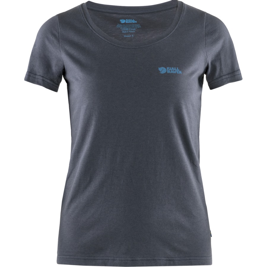 Navy Logo T-Shirt W Fjällräven