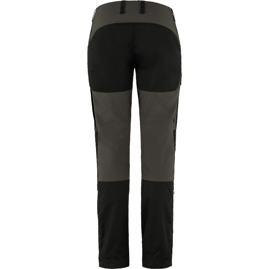 Black-Stone Grey Fjällräven Keb Trousers W Reg