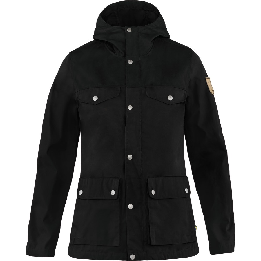 Greenland Jacket W Fjällräven Brand Black