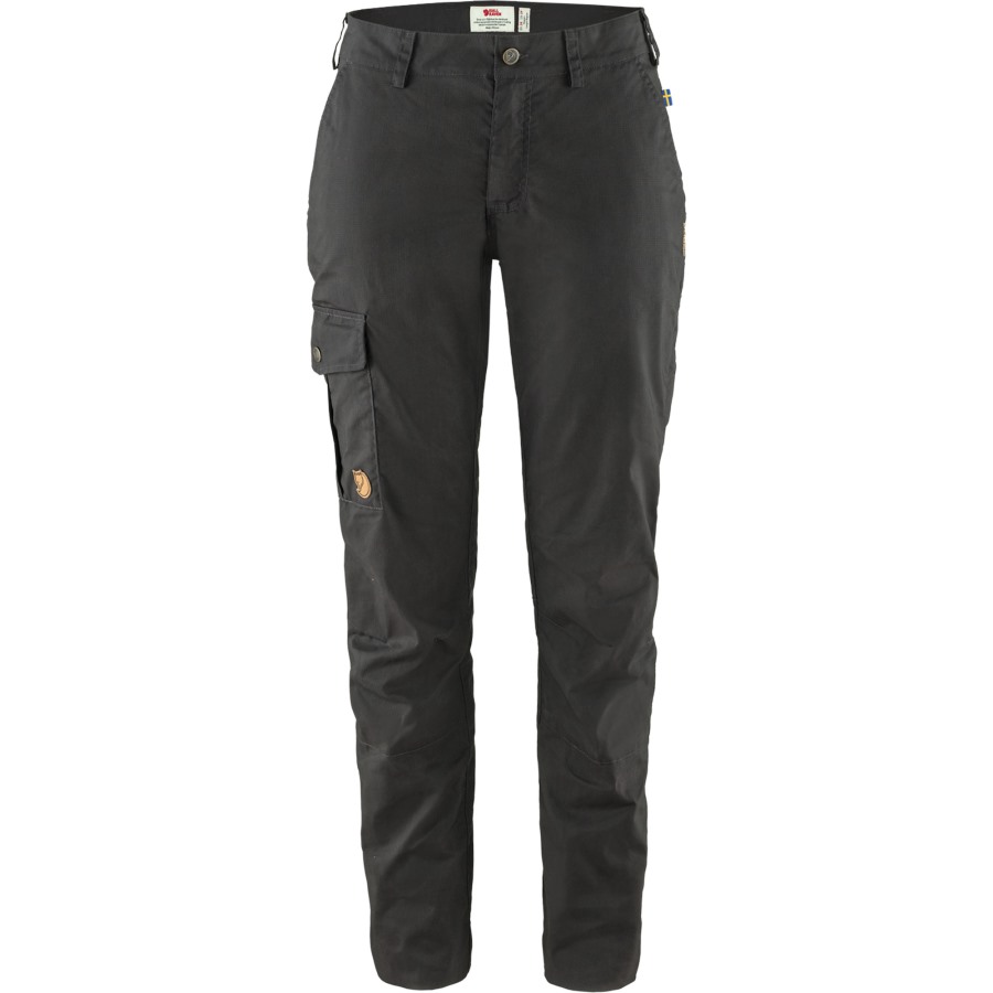 Dark Grey Karla Lite Curved Trousers W Fjällräven