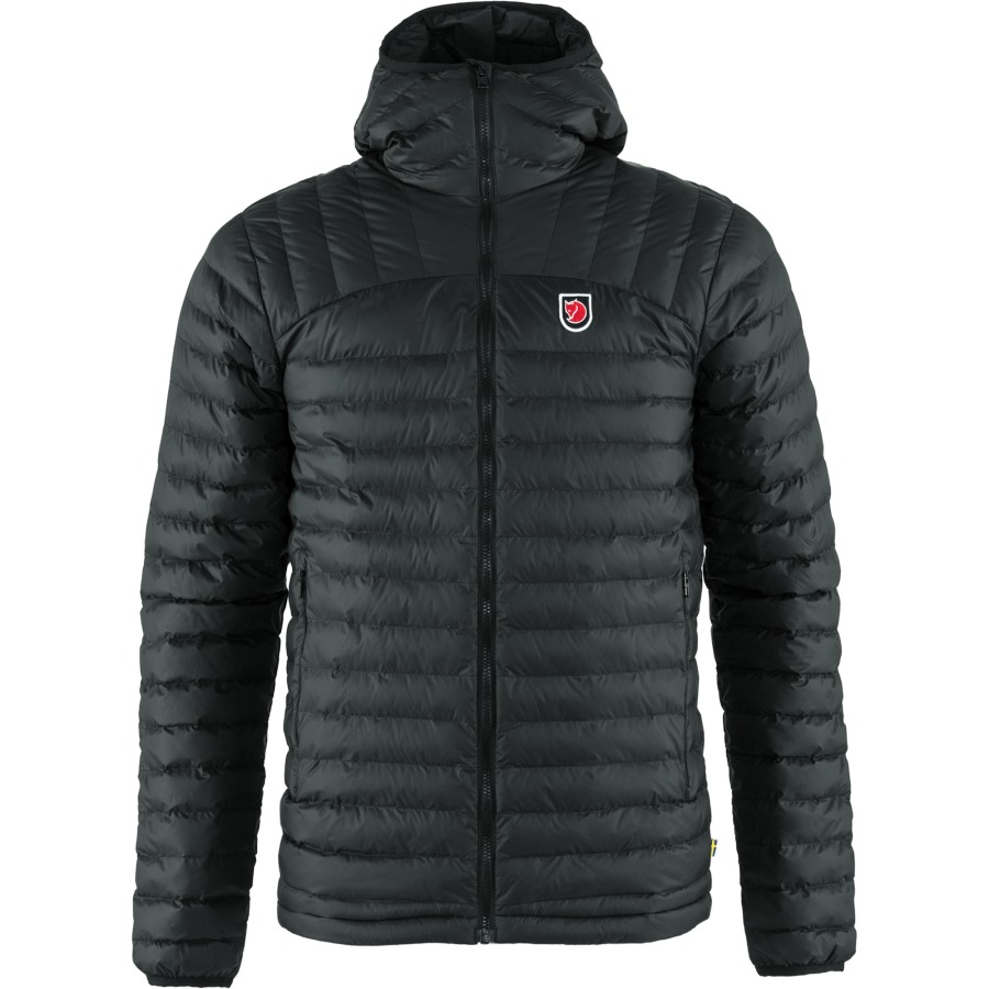 Black Fjällräven Expedition Lätt Hoodie M