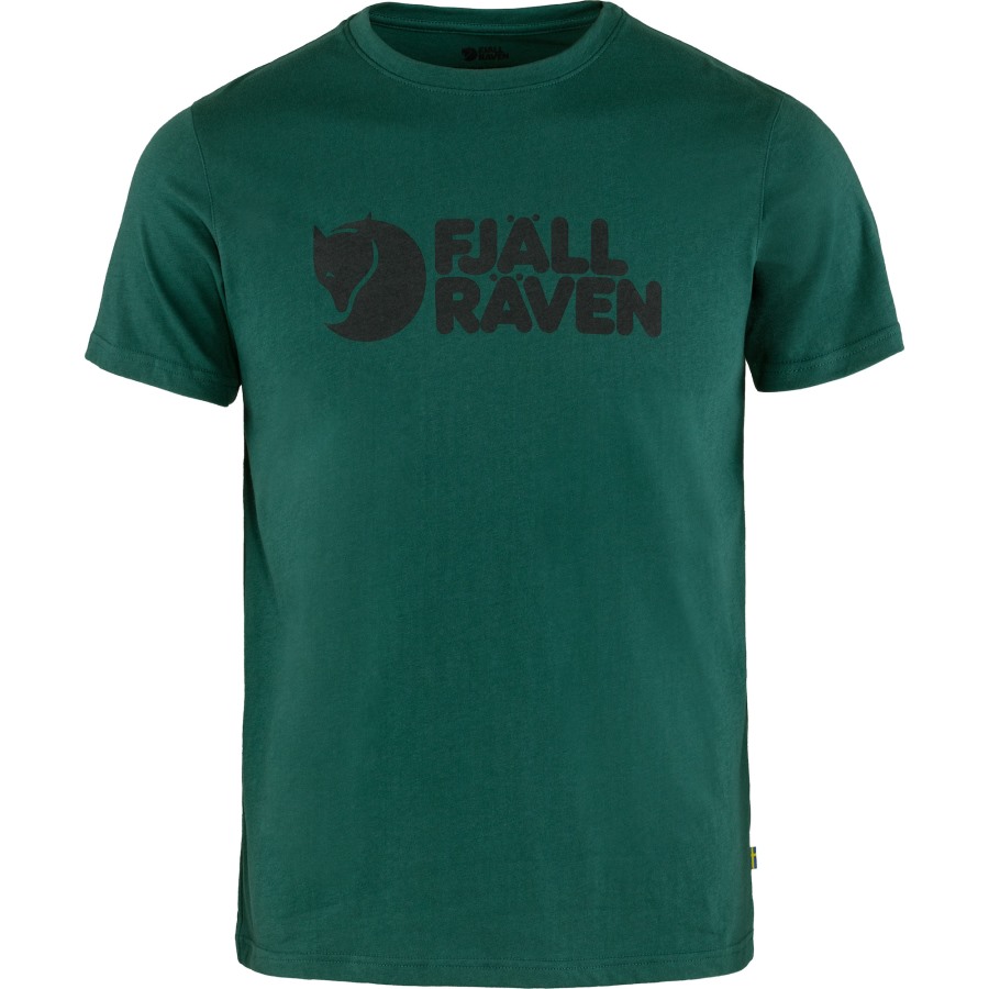 Arctic Green Fjällräven Logo T-Shirt M