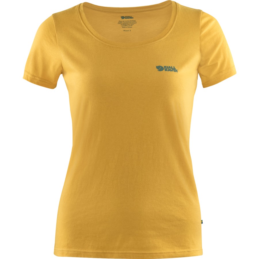 Ochre Fjällräven Logo T-Shirt W