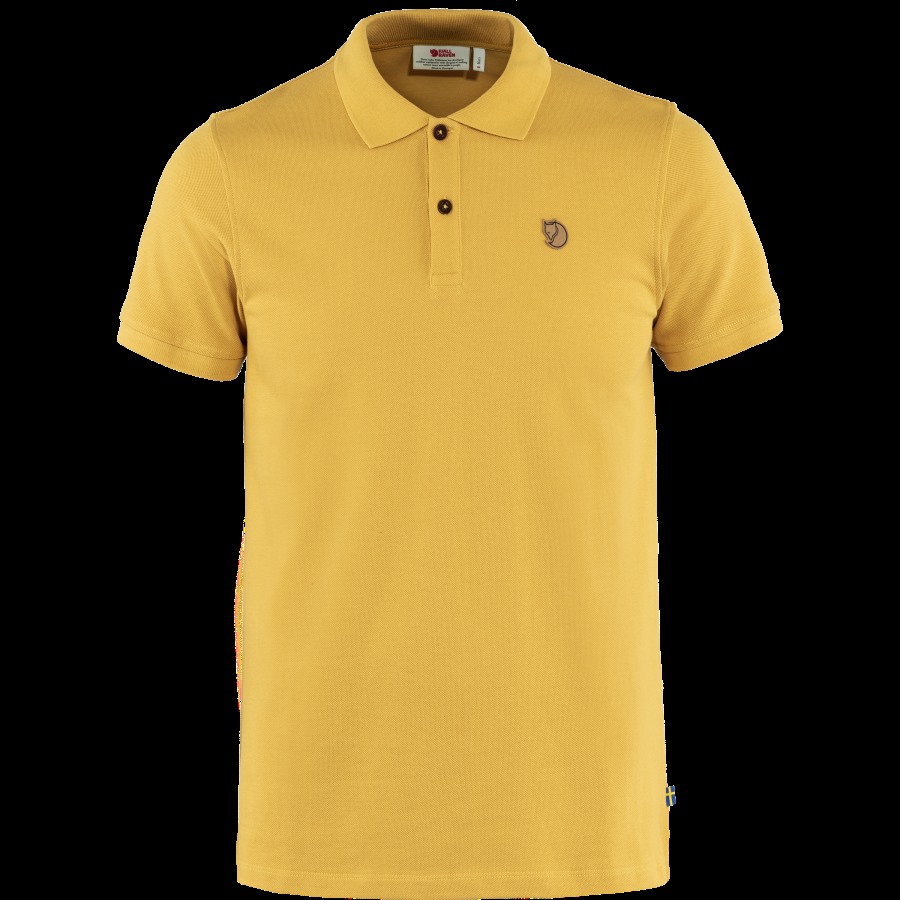 Övik Polo Shirt M Ochre Fjällräven