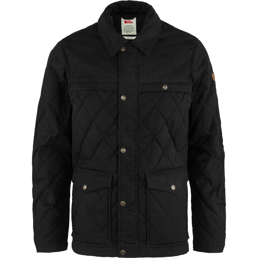 Black Fjällräven Övik Wool Padded Jacket M