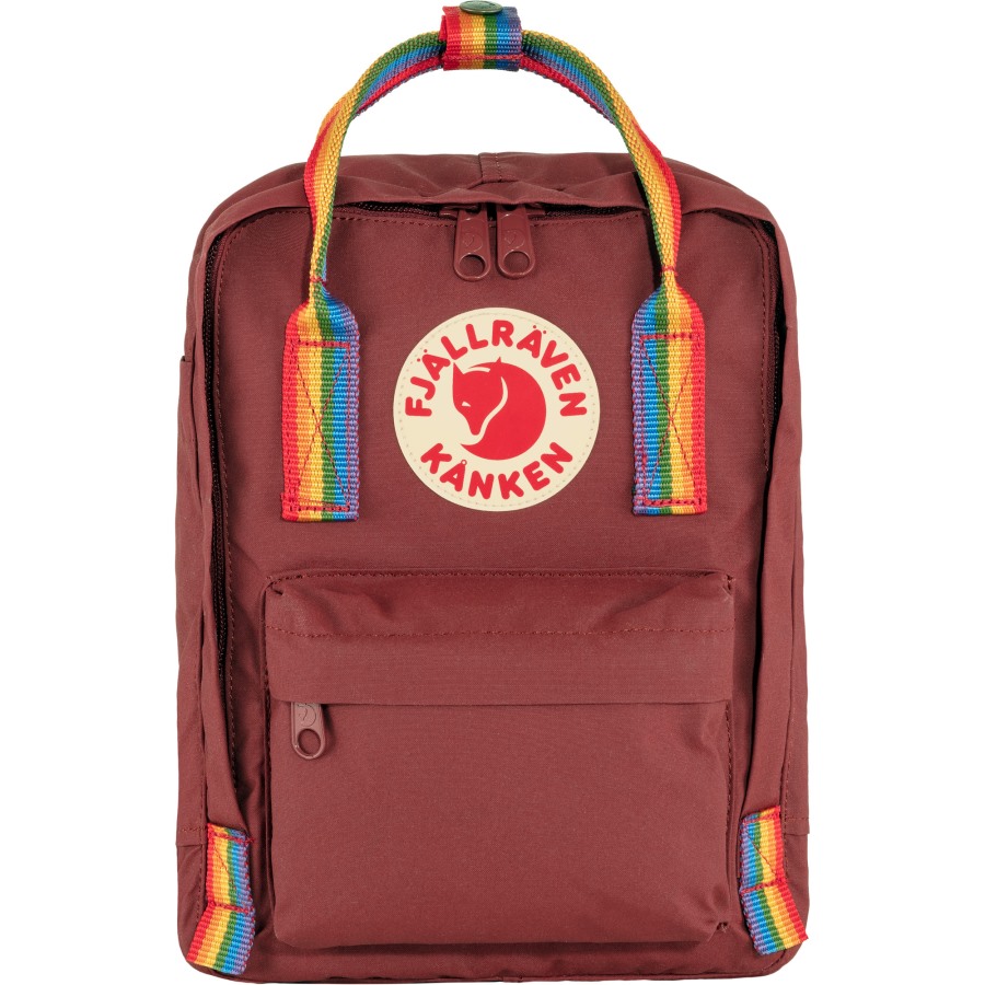 Kånken Rainbow Mini Ox Red-Rainbow Pattern Fjällräven