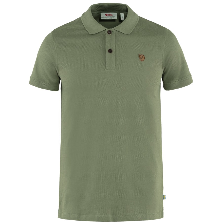 Övik Polo Shirt M Fjällräven Green