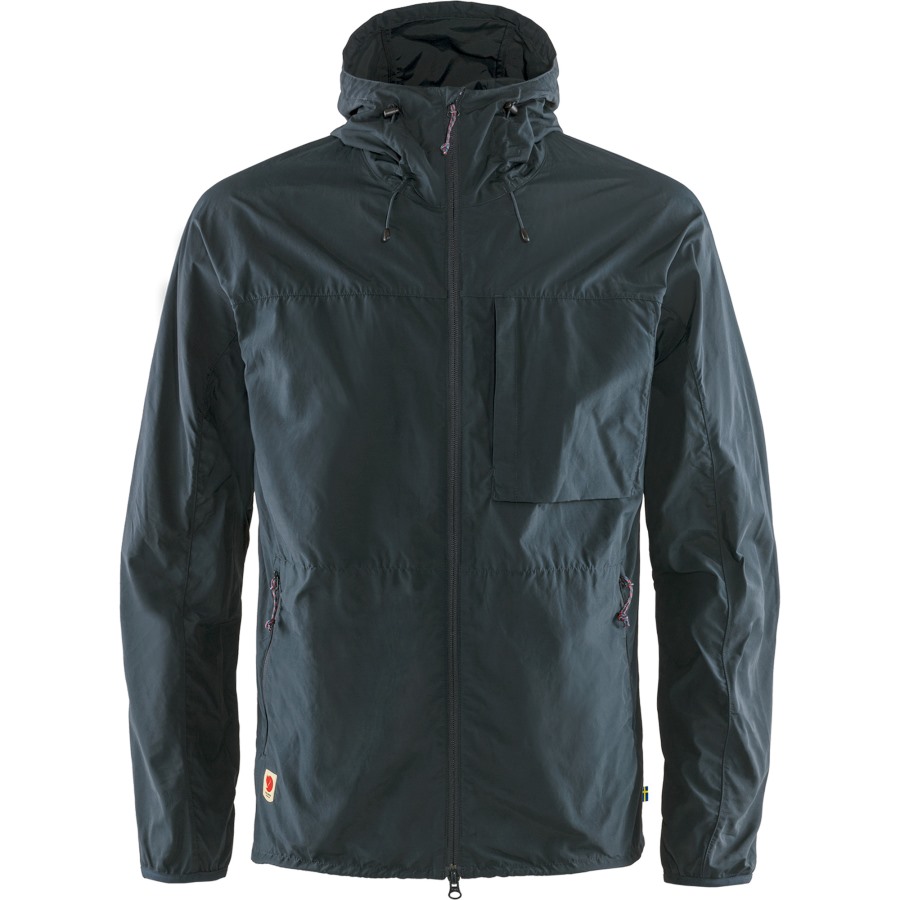 High Coast Wind Jacket M Fjällräven Brand Navy