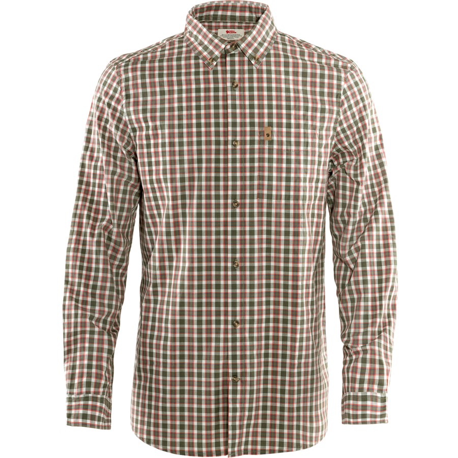 Laurel Green Fjällräven Övik Shirt Ls M