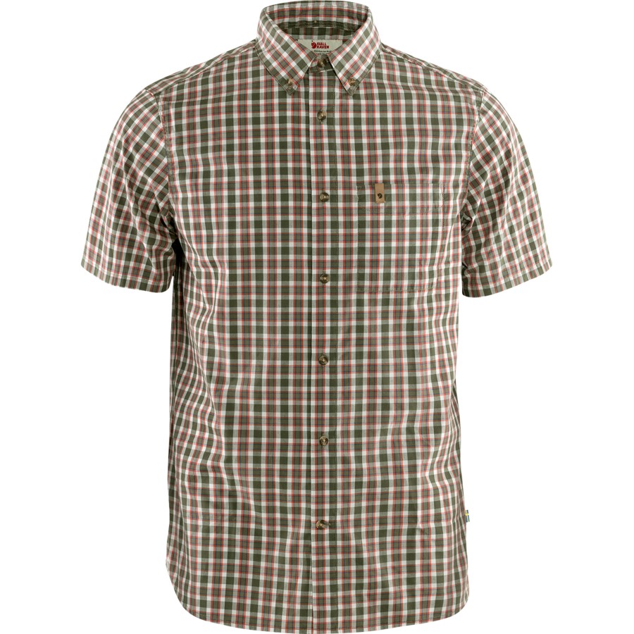 Övik Shirt Ss M Laurel Green Fjällräven