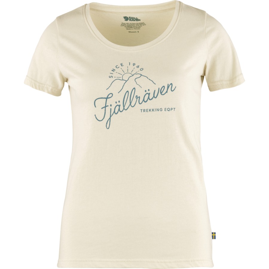 Chalk White Sunrise T-Shirt W Fjällräven