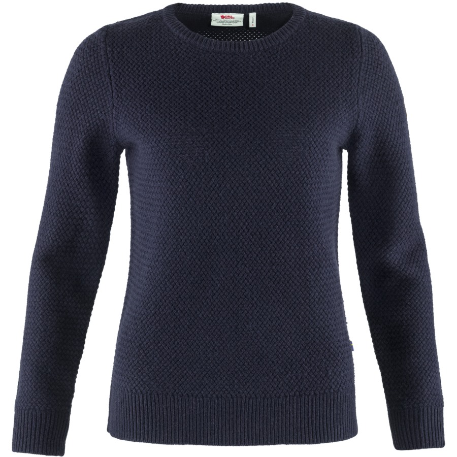 Fjällräven Navy Övik Structure Sweater W