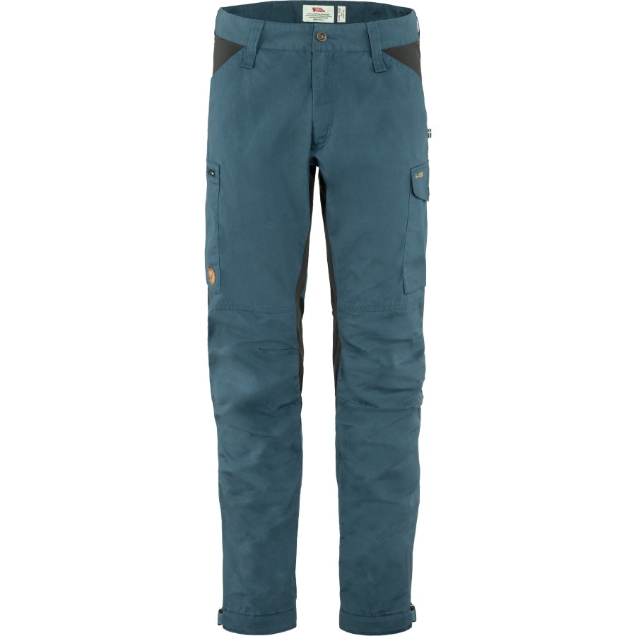 Fjällräven Kaipak Trousers M Long Uncle Blue-Dark Grey