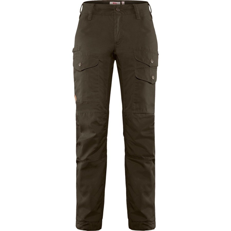 Dark Olive Fjällräven Vidda Pro Ventilated Trousers W Reg