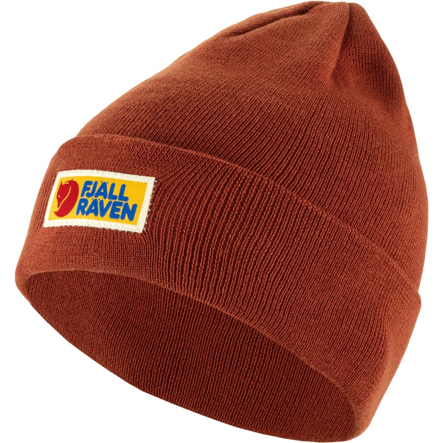 Terracotta Brown Vardag Classic Beanie Fjällräven