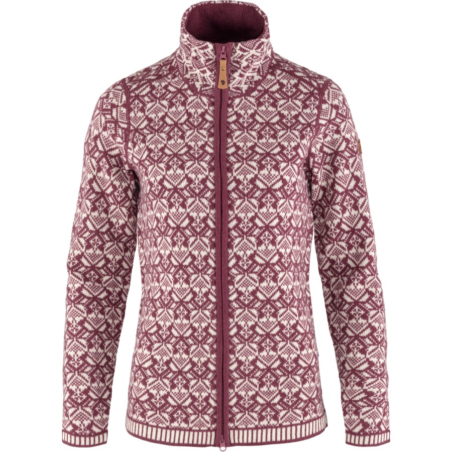 Mesa Purple Fjällräven Snow Cardigan W