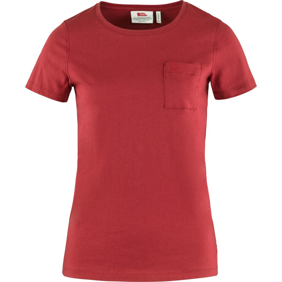 Övik T-Shirt W Raspberry Red Fjällräven