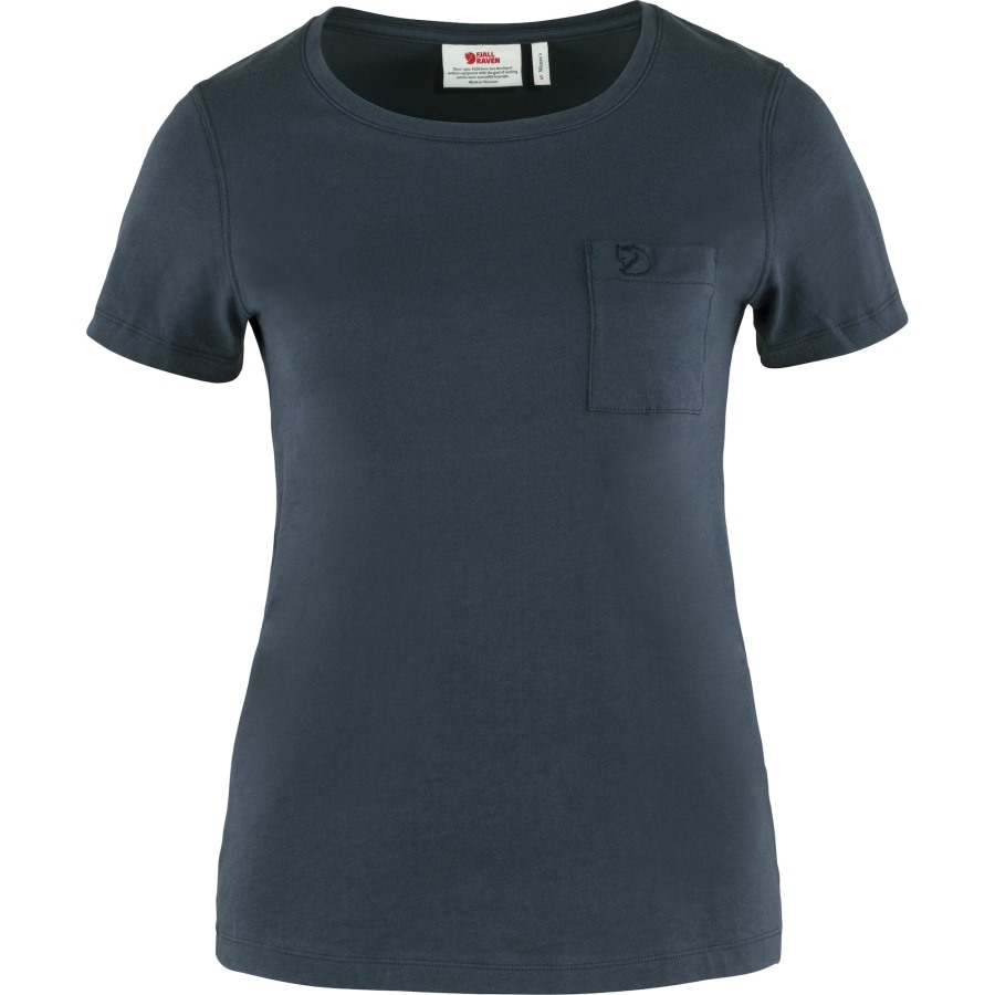 Navy Fjällräven Övik T-Shirt W