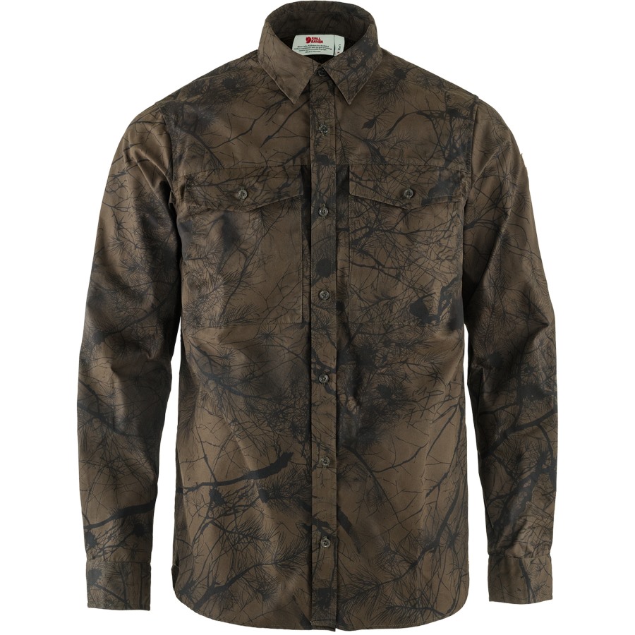 Värmland G-1000 Shirt M Fjällräven Dark Olive Camo