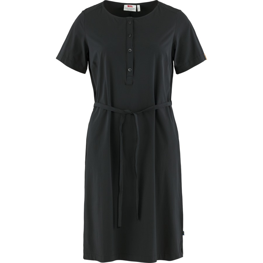 Black Fjällräven Övik Lite Dress W
