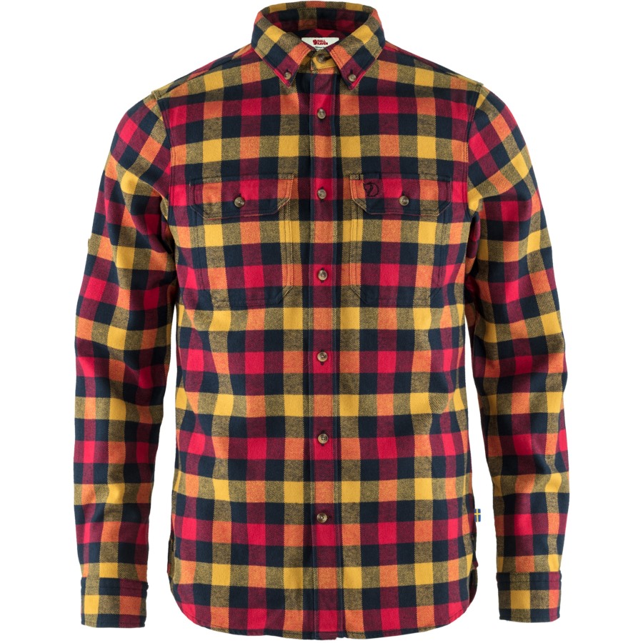 True Red Fjällräven Skog Shirt M