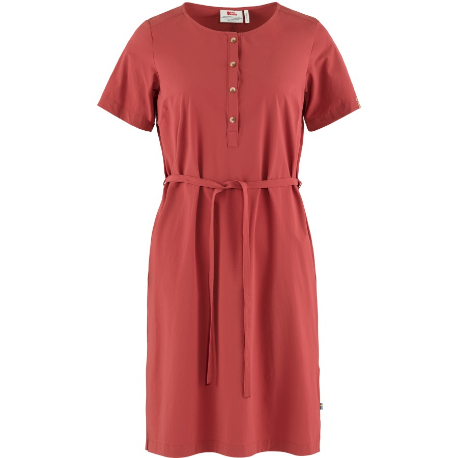 Övik Lite Dress W Fjällräven Raspberry Red