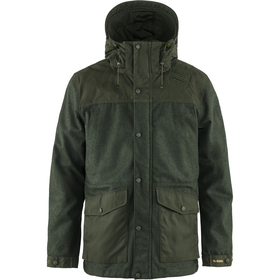 Deep Forest Värmland Wool Jacket M Fjällräven Brand