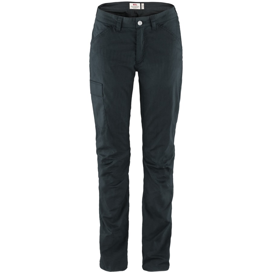 Vardag Lite Trousers W Fjällräven Brand Dark Navy