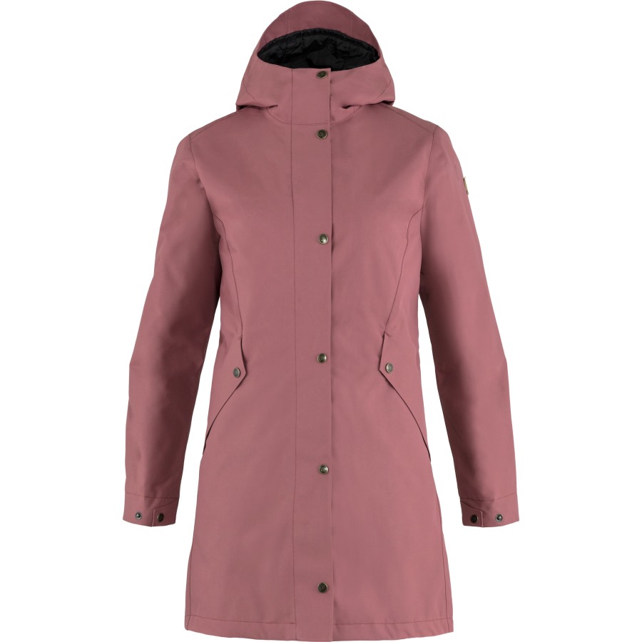 Fjällräven Mesa Purple Visby 3 In 1 Jacket W
