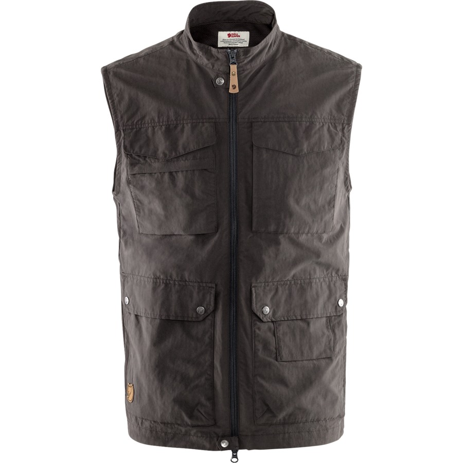 Dark Grey Travellers Mt Vest M Fjällräven
