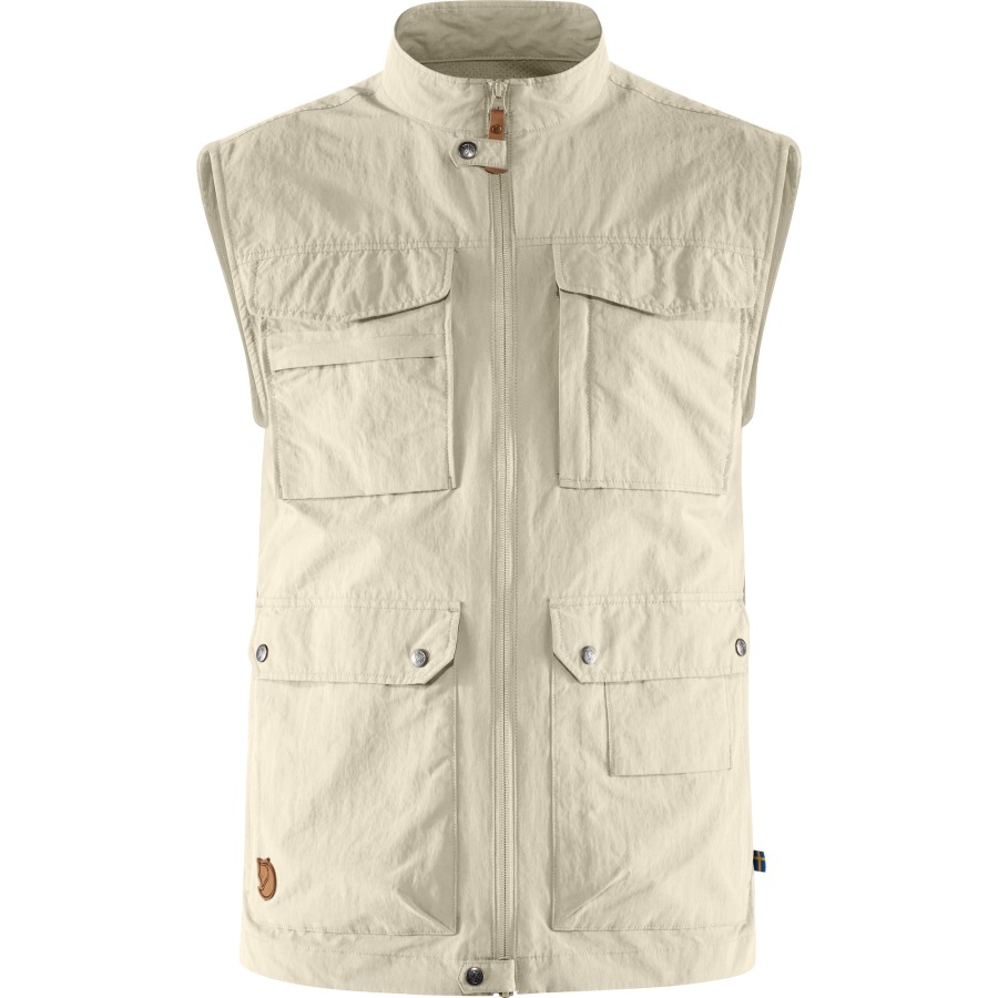 Fjällräven Light Beige Travellers Mt Vest M