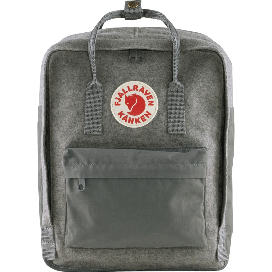 Granite Grey Kånken Re-Wool Fjällräven