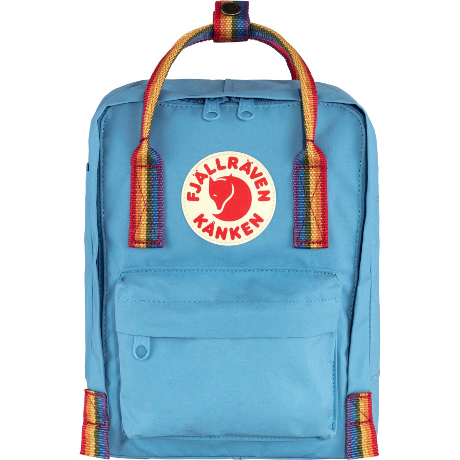 Air Blue-Rainbow Pattern Kånken Rainbow Mini Fjällräven