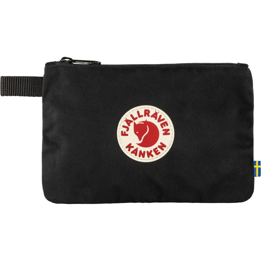 Fjällräven Black Kånken Gear Pocket