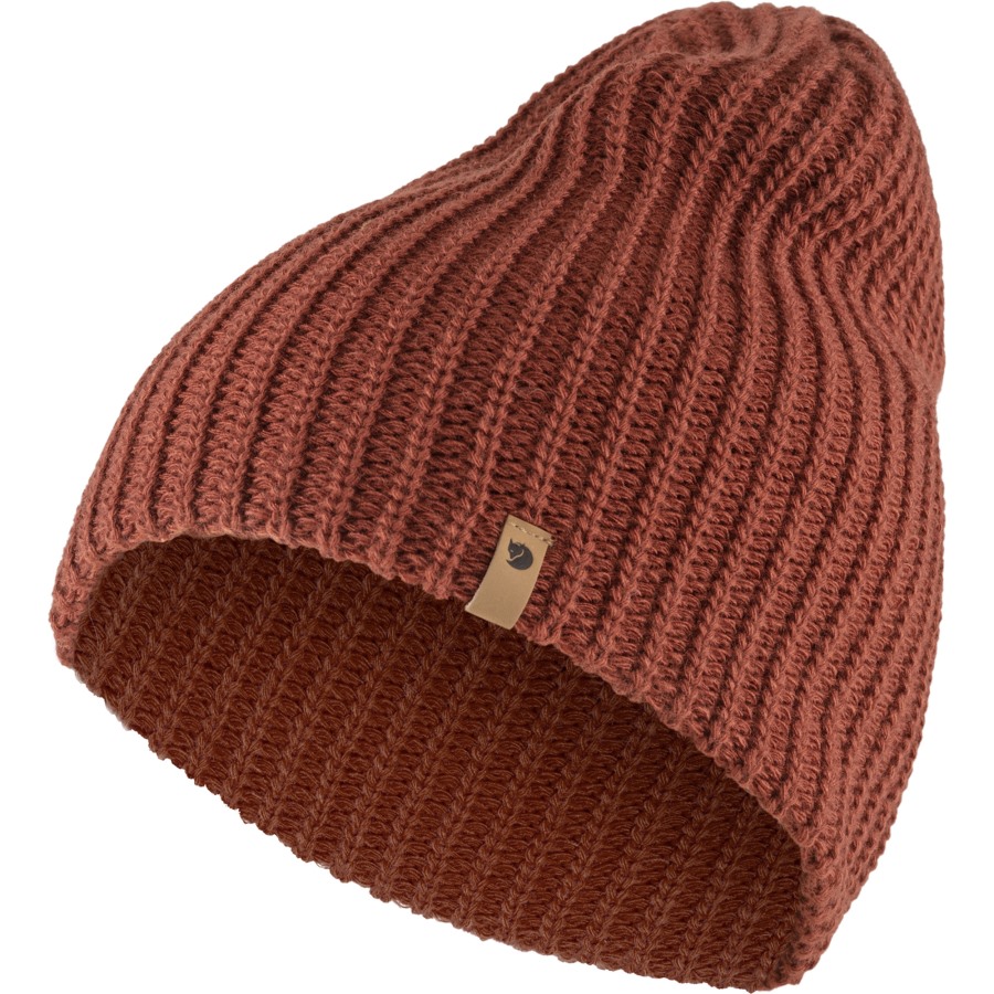 Övik Melange Beanie Terracotta Pink Fjällräven Brand